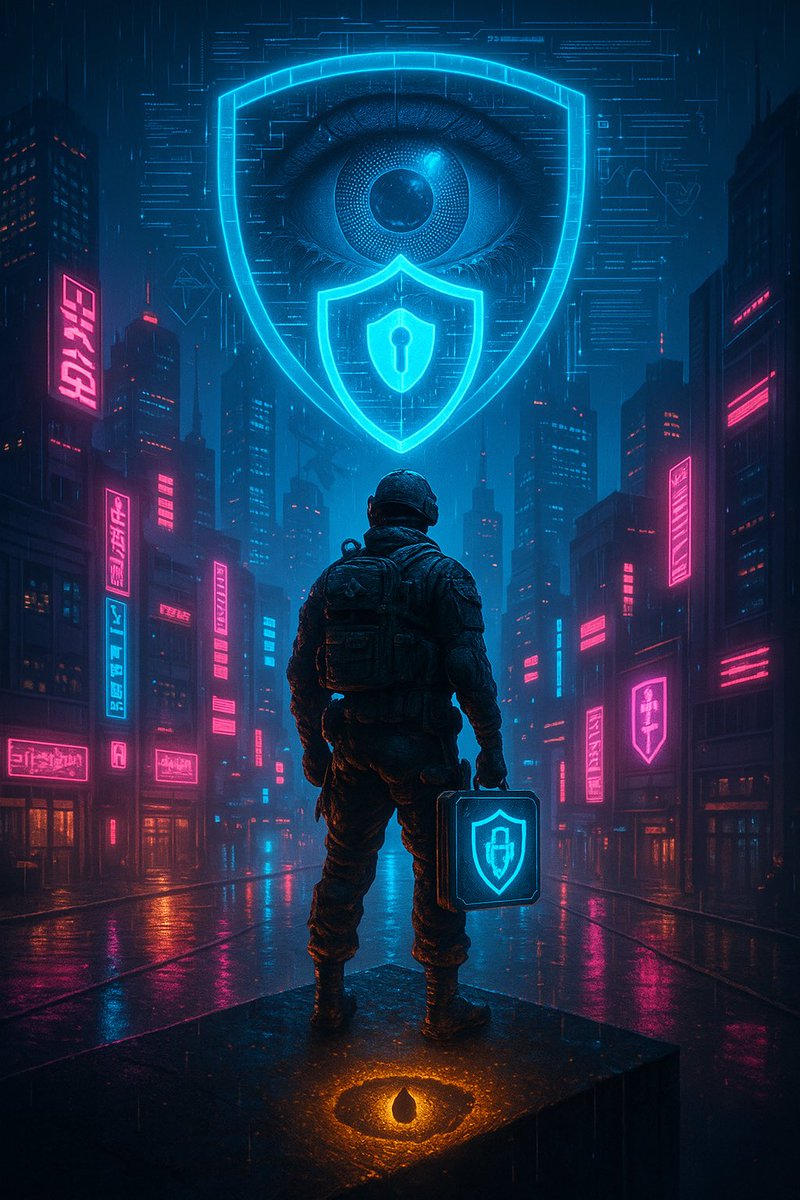 overrideExe's tweet image. The Algorithm Is Watching. Surveillance is here,govts train AI on you, corps own your data. They want your wallet. Override fights back with cold wallets &amp;amp; shadow systems. We out-architect the machine. #OverrideProtocol #AIWatchdog #CyberOps #DigitalSovereignty