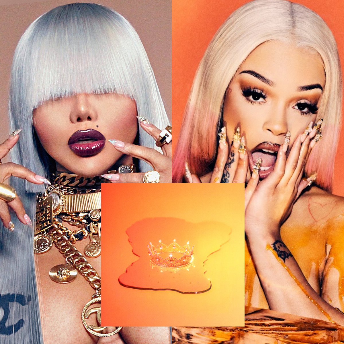TFRappersUpdate's tweet photo. "LEFT EYE" by Lil Kim failed to debut on Spotify Global or Spotify US, and it also didn't enter the top 200 on Apple Music US or iTunes US. Nearly 24 hours after its release, the official audio has yet to surpass 8,000 views. https://t.co/zImwSP2o3k