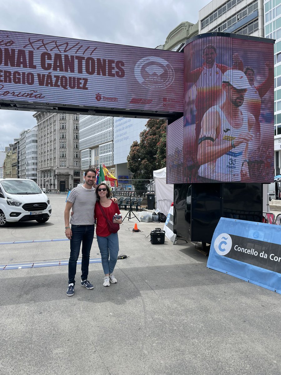 Álvaro Martín Uriol (@alvaroatletismo) on Twitter photo El <a href="/AtletismoCAPEX/">CAPEX</a> presente en el <a href="/GPCantones/">GP Cantones</a> de A Coruña 😎
Hoy, a disfrutar de Cantones de otra forma con <a href="/MacaStandard/">Macarena Martín Uriol</a>
PD: llevo viniendo desde el 2013. El <a href="/AtletismoCAPEX/">CAPEX</a> presente en el <a href="/GPCantones/">GP Cantones</a> de A Coruña 😎
Hoy, a disfrutar de Cantones de otra forma con <a href="/MacaStandard/">Macarena Martín Uriol</a>
PD: llevo viniendo desde el 2013.