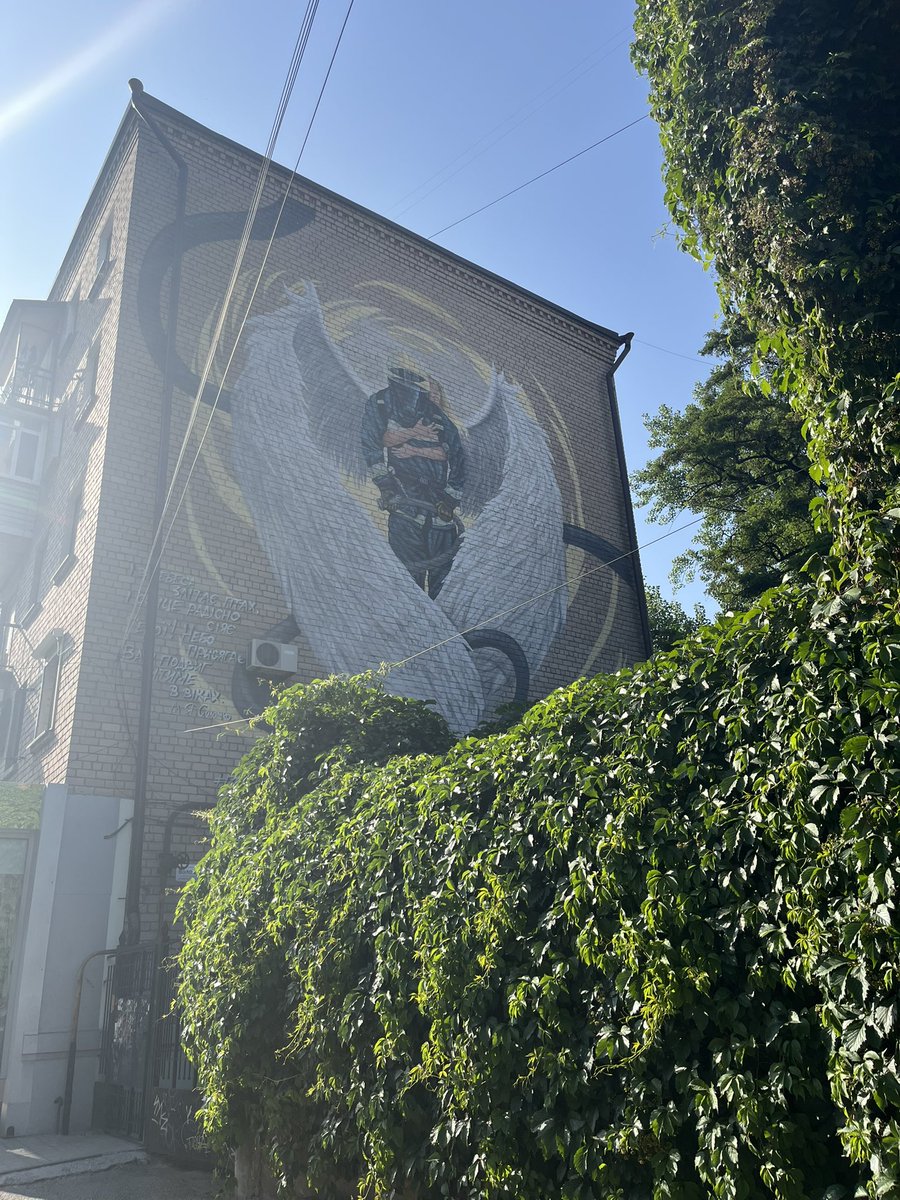 Ana Lukatela (@analukatela) on Twitter photo Russia’s aerial attack last night killed 3 <a href="/SESU_UA/">DSNS.GOV.UA</a> rescuers. This mural in Dnipro is a reminder of the heroic sacrifices these men and women make every day across Ukraine. Feel the day to day emotions of Rescue workers in the Moments Before exhibition momentsbefore.photo/en Russia’s aerial attack last night killed 3 <a href="/SESU_UA/">DSNS.GOV.UA</a> rescuers. This mural in Dnipro is a reminder of the heroic sacrifices these men and women make every day across Ukraine. Feel the day to day emotions of Rescue workers in the Moments Before exhibition momentsbefore.photo/en