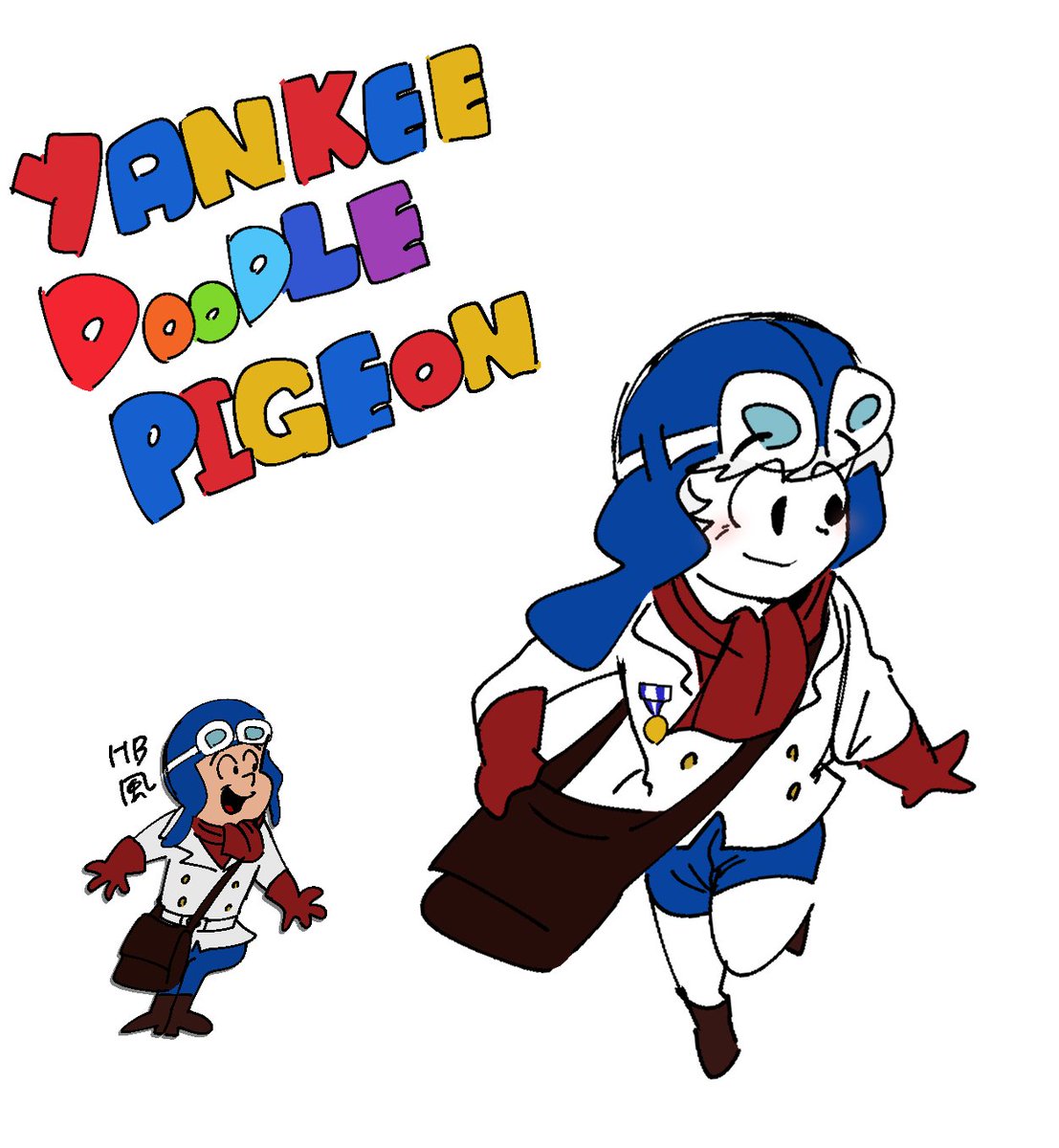 Matryoshka1223's tweet photo. scoob仕様とポッピーの擬人化 https://t.co/zcaKotwvhr