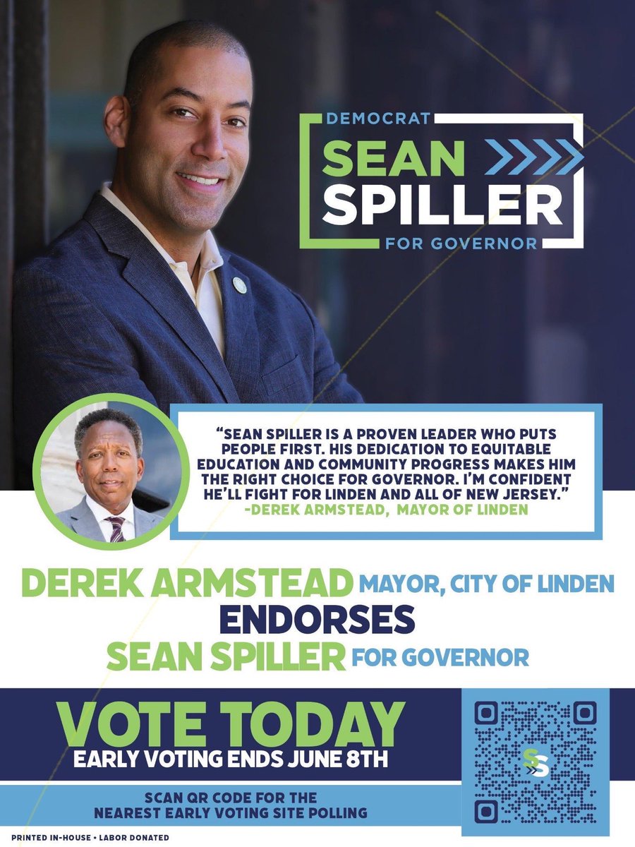 As a teacher, coach, immigrant, and former Mayor, I’m proud to have the support of a strong leader like Mayor <a href="/derek_armstead/">Derek Armstead</a> , who has been leading the fight for fairness and opportunity in Linden. Together, we’re going to elect a Governor who will make New Jersey more