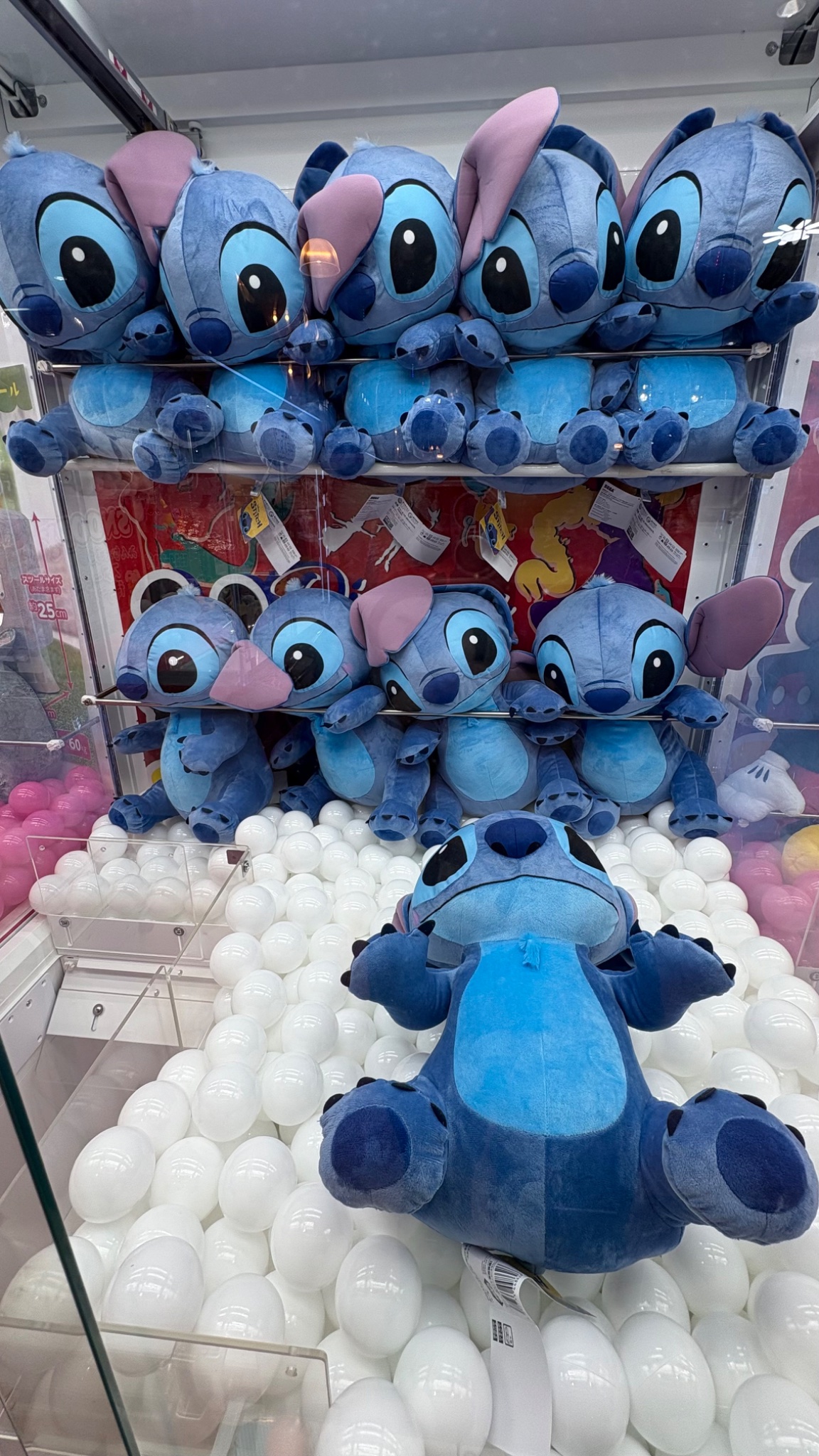 スティッチ ぬいぐるみ グランデ 赤いほっぺのお座りver