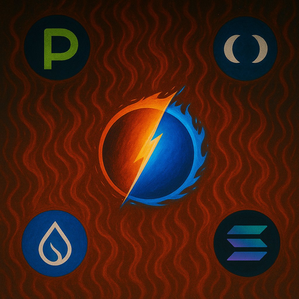 FUEGO_BASE's tweet image. FUEGO DAO has acquired $USOL, $USUI, $WELL, and $PEAS 🔥

New additions locked in. $FUEGO pairs with each are coming soon.

More exposure to blue chip arbitrage on @Base incoming 🧨 

#FUEGODAO #Baseszn