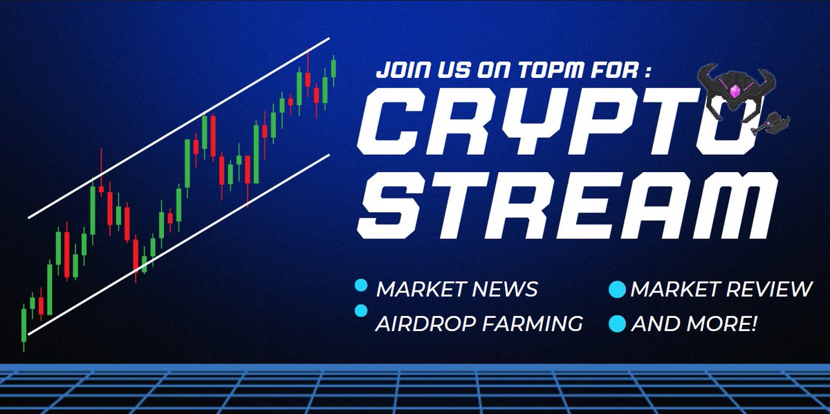 TOPM Crypto/NFT Stream at right now!  

Join us for our weekend hangout stream in the metaverse!  We discuss crypto news, share alpha and play some web3 games!