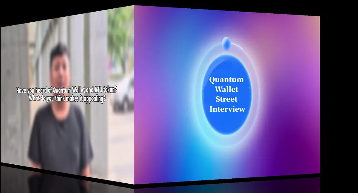 Street Interview: “Quantum Wallet Gains Recognition Among Southeast Asian Users” 🎥

In the footage, everyday users and young people are seen eagerly sharing their real experiences using Quantum Wallet:

🗣 "My friends and I have started using Quantum Wallet. 📲We can clearly see