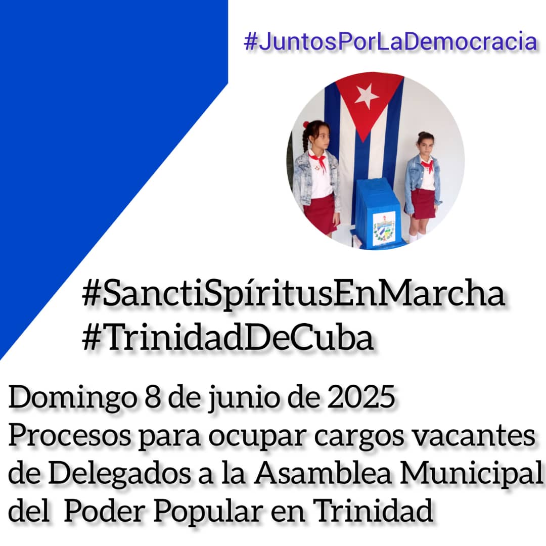 El Consejo Electoral Municipal de Trinidad labora este sábado en la habilitación de los seis colegios electorales que este domingo 8 recibirán a electores de seis circunscripciones para elegir sus delegados como parte de los procesos para cubrir cargos vacantes