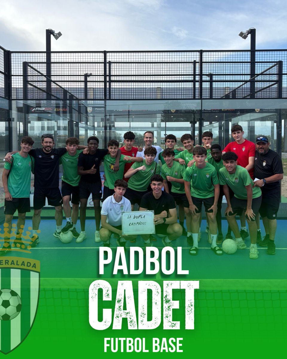 CF Peralada (@cfperalada) on Twitter photo ⚽ El cadet campió del <a href="/cfperalada/">CF Peralada</a> va fer un entrenament especial a les pistes de <a href="/padbolvilafant/">Padbol Vilafant</a> !
🪄 Gran nivell i actitud, com tota la temporada.
💚 Gràcies, equip!
<a href="/CasinoPeralada/">CasinoPerelada</a> i <a href="/croaksbistrobar/">CROAKS Bistro & Bar</a> 🙌
#CFPeralada #CadetCampió #PadbolVilafant #OrgullXampanyer ⚽ El cadet campió del <a href="/cfperalada/">CF Peralada</a> va fer un entrenament especial a les pistes de <a href="/padbolvilafant/">Padbol Vilafant</a> !
🪄 Gran nivell i actitud, com tota la temporada.
💚 Gràcies, equip!
<a href="/CasinoPeralada/">CasinoPerelada</a> i <a href="/croaksbistrobar/">CROAKS Bistro & Bar</a> 🙌
#CFPeralada #CadetCampió #PadbolVilafant #OrgullXampanyer