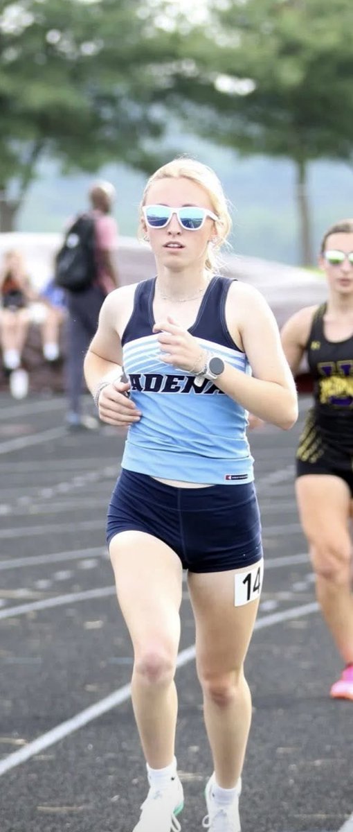 Congratulations Vanessa Conley on placing 11th at the state track meet in the 1600m!