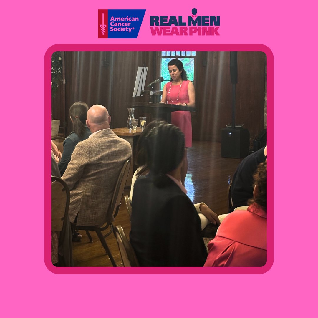 Our own esteemed #RIMIRad, Dr. Lourenco, was the guest speaker at the American Cancer Society’s ‘Real Men Wear Pink’ Wine Dinner. The evening was very impactful and raised $30,000 for critical breast cancer research and patient support programs. Well done! 💗🍷