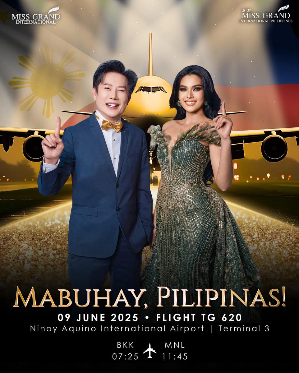 LOOK: Miss Grand International founder, owner, and Pres. Nawat Itsaragrisil will visit the Philippines again on June 9. He had just recently crowned Filipino queen CJ Opiaza as his 2024 titleholder in Bangkok. .<a href="/inquirerdotnet/">Inquirer</a> 
📸 | Miss Grand Philippines