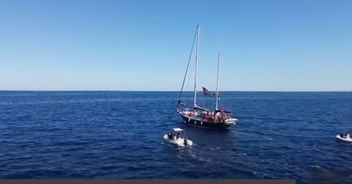 Freedom Flotilla’s Ship ‘Madleen’ With Greta Thunberg &amp; Other Activists To Deliver Supplies To Gaza 

Read the news here👉marineinsight.com/shipping-news/… 

#shipping #shippingindustry #maritimeindustry #maritime #maritimesafety #MarineInsight #Merchantnavy #Merchantmarine
