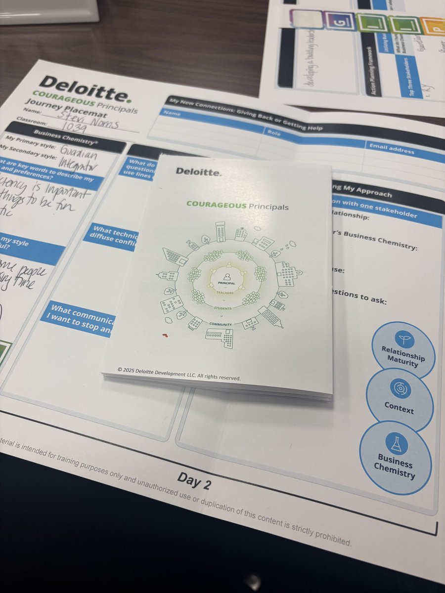 Courageous Principals conference day ✌🏼<a href="/DeloitteUniv/">DeloitteUniversity</a>