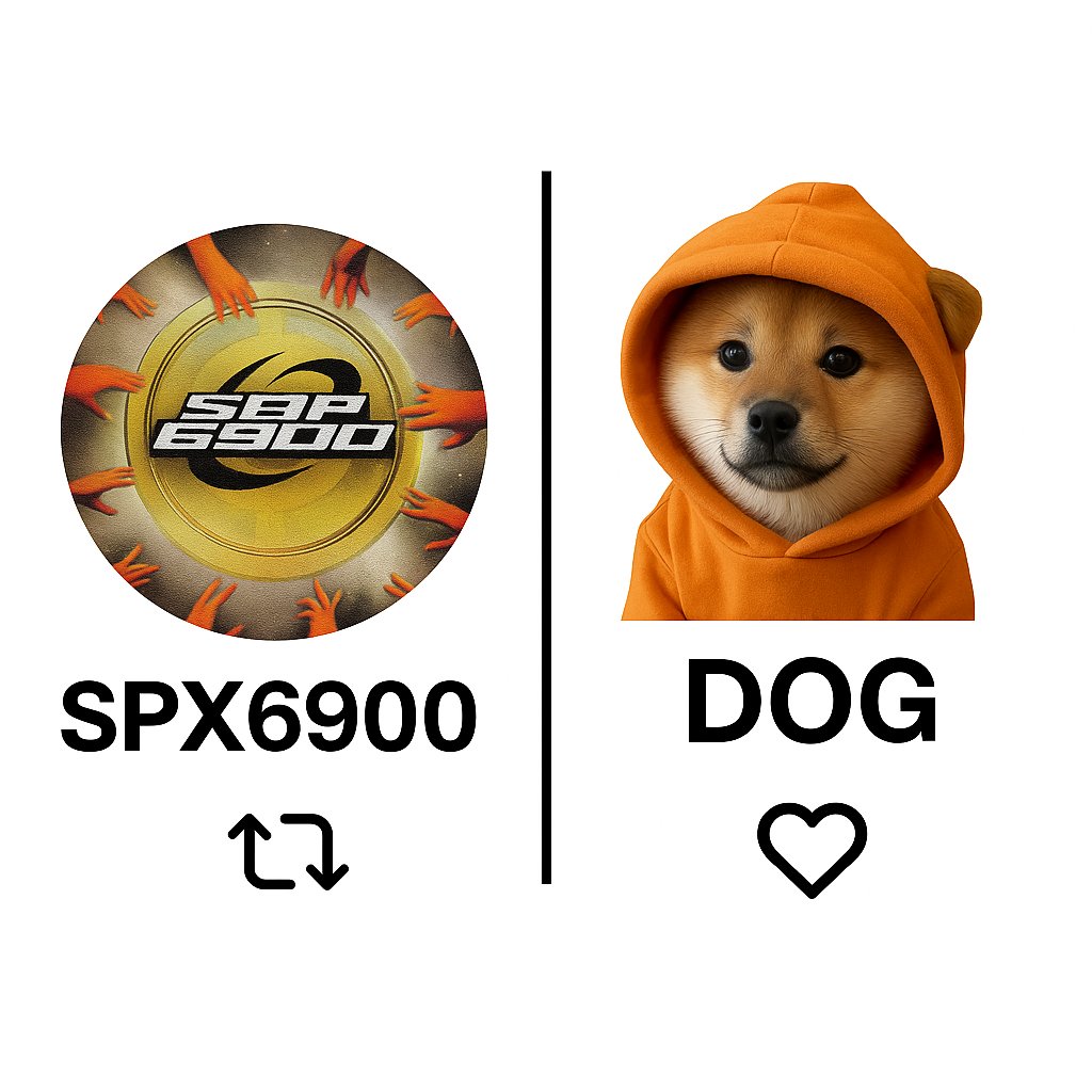 greybtc's tweet image. What are you most bullish on here, #SPX6900 or $DOG?