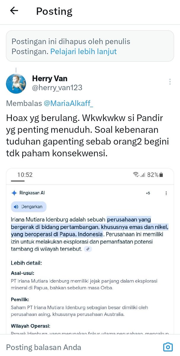 herry_van123's tweet image. Mengapa dihapus? Ga cukup nyali ya?