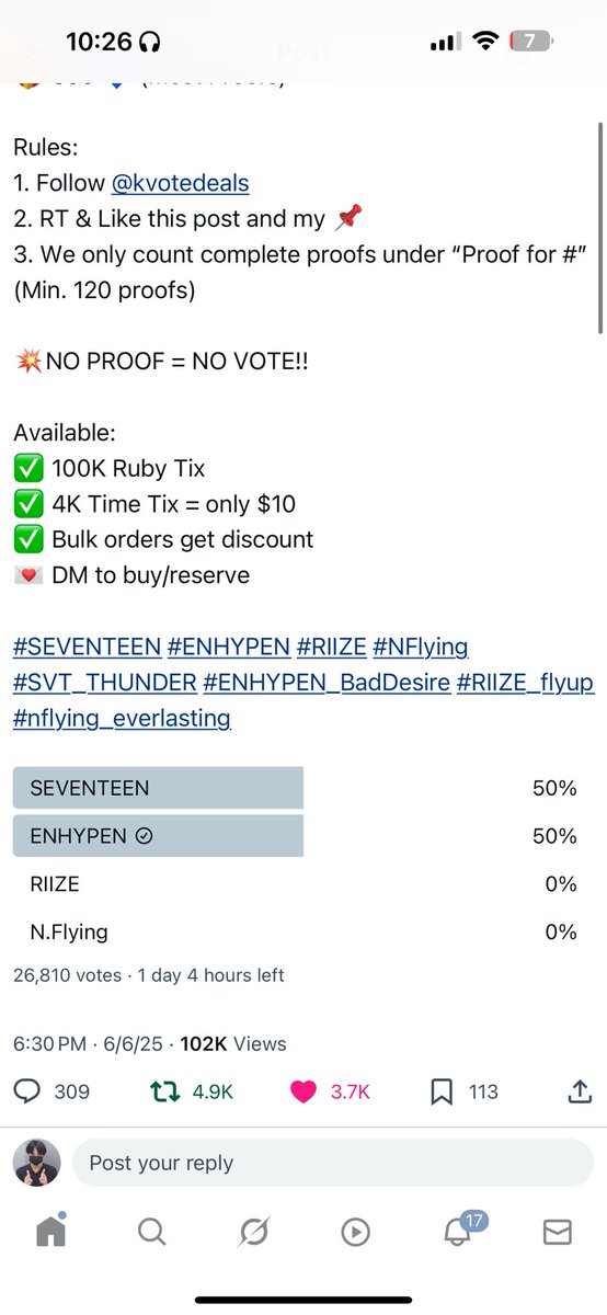 choiwrite's tweet photo. @kvotedeals for #ENHYPEN #ENHYPEN_BadDesire https://t.co/etknb9e81l