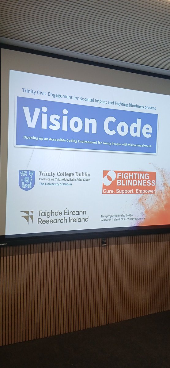 FeachIreland's tweet image. Having a lovely day coding with 10 Young VI teens and their families. Thanks to @declancabra Emily Giles, @tcddublin @Researchirel