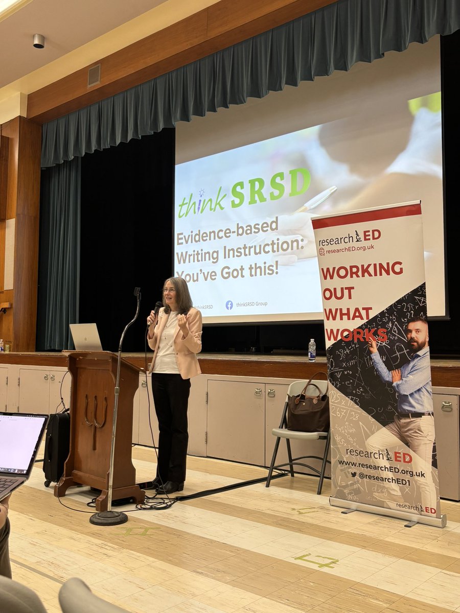 jennivanrees's tweet photo. Excited to learn from @LeslieLaud today! #SRSD #thinkSRSD https://t.co/CHFVScKRww