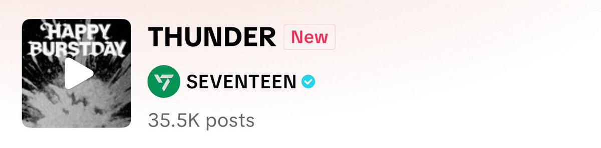 reminder to all carats: if we want to push SEVENTEEN to more wins, post on TikTok using the ‘Thunder’ audio! 

look at the difference 😭
