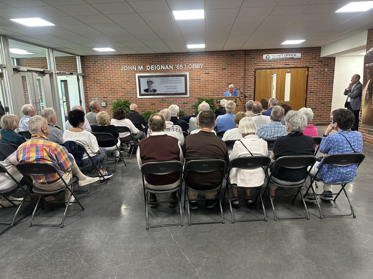 Bonnies Athletic Fund (@gobonniesbaf) on Twitter photo John M. Deignan Lobby dedication! Great start to our Saturday of alumni weekend. John M. Deignan Lobby dedication! Great start to our Saturday of alumni weekend.