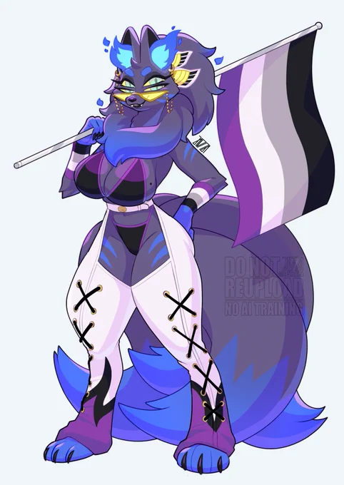 Happy Pride Month My OC Quinn