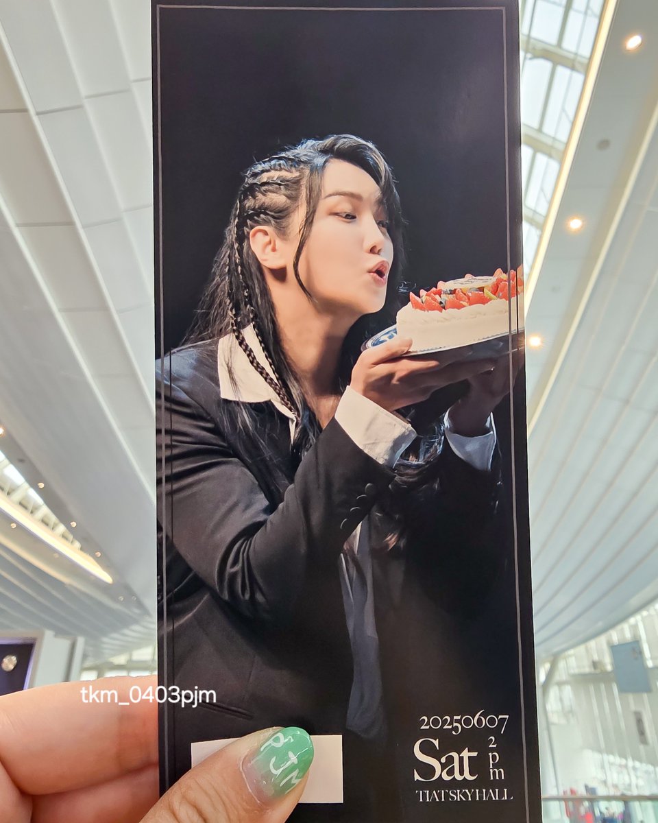 2025.6.7. 14:00
TIAT SKY HALL.
パク・ジョンミン

韓国デビュー20周年記念コンサート
Day1-1

<a href="/JungMin0403/">Park JungMin</a>

즐거운 시간 고마워~!😆💕

#パクジョンミン  #ジョンミン
#박정민 #parkjungmin  #朴政珉 #SS501