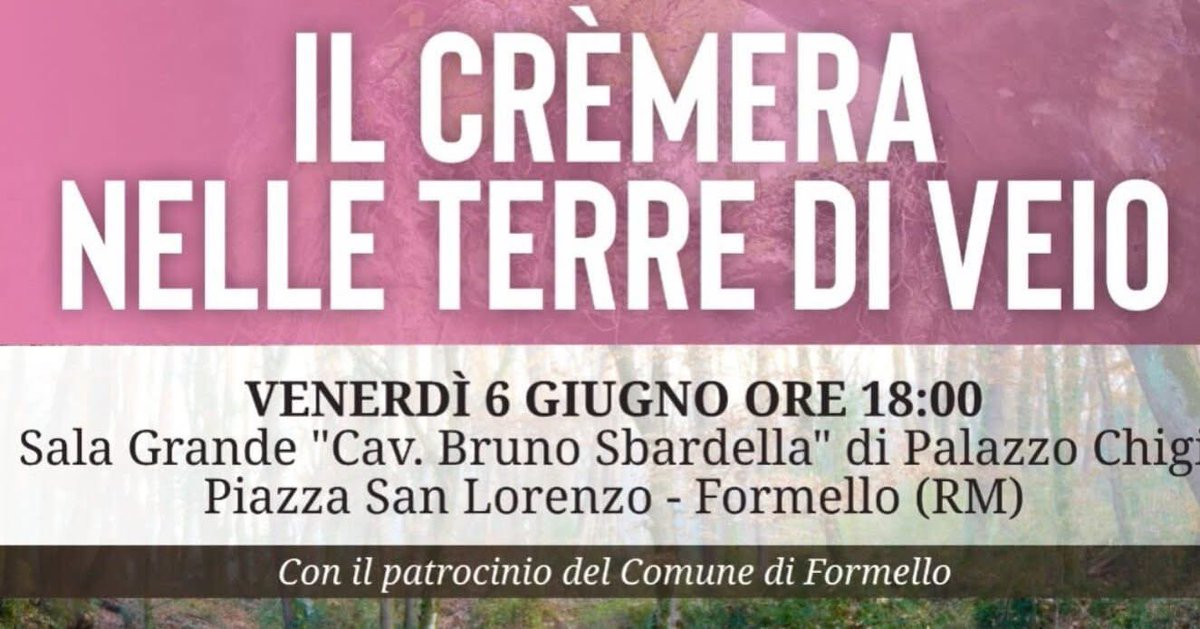marpetre's tweet photo. Qualcuno lo chiama “richiamo della foresta”, io lo chiamo amore per il nostro territorio. Tornare ad ascoltare le meraviglie delle terre Veientane dopo anni di “battaglie” è ogni volta un’emozione profonda, che nasce dal legame autentico con le nostre radici. https://t.co/utAFcNFkWI