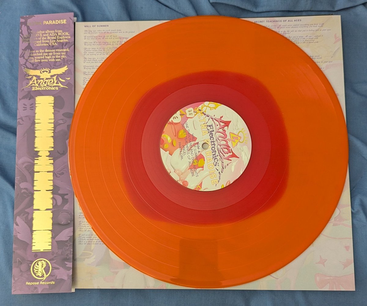 Home from London and greeted by this beauty <a href="/1001angelnights/">Angel Electronics</a> 
Can't wait to spin it later