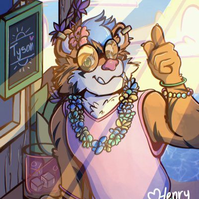 #NuevaFotoDePerfil hecha por Henry Hart. Está hermosa 😍☺️. Me encantó 
#furry #furryfandom #furryart #furrydrawing