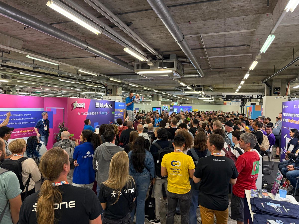 yoast's tweet image. 🎉 Big congrats to our @WCEurope raffle winners!
Thanks to everyone who joined the fun at the Yoast & @Bluehost booth, you made it amazing! 💜
#Yoast #Bluehost #WCEU25