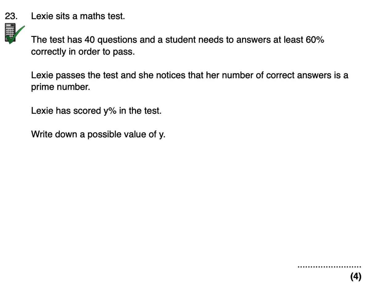 Corbettmaths's tweet image. Expressing as a Percentage
🎁 11 brand new questions (now 28 in total!)
✅ Answers updated
🍿 Video solutions (47 minutes)
corbettmaths.com/2019/09/02/exp…
