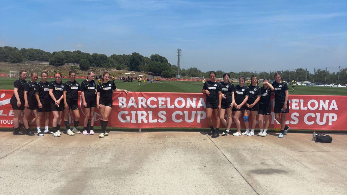 Good luck to our U15 Girls who have travelled to Spain for the Barcelona Girls Cup. 🇪🇸 

Big thanks to Ingleford Scaffolding for their sponsorship too 👏🏼

#StrongerTogether