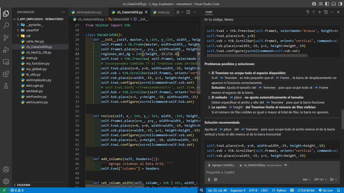 jopadu's tweet photo. Ayer utilicé Copilot por primera vez, dentro de VS Code y fue ESPECTACULAR !! https://t.co/KD4SKpg6Wh