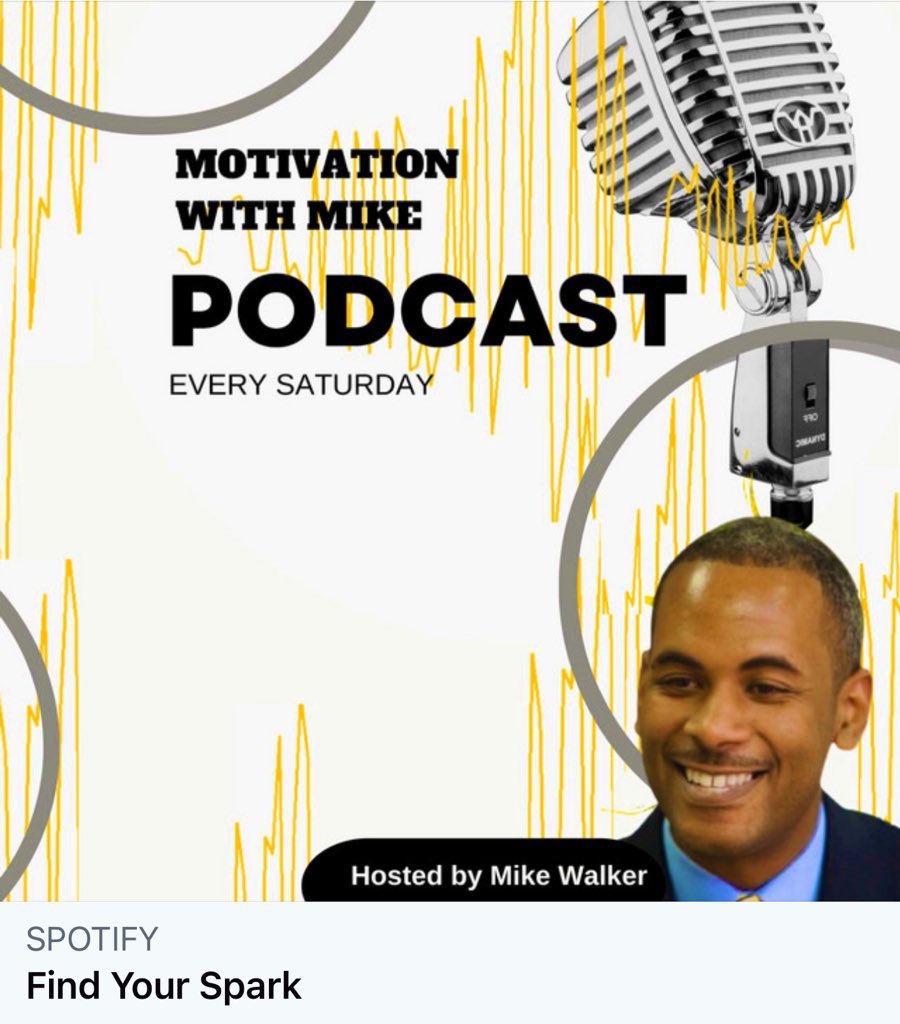 Check out my podcast Motivation with Mike!  Today’s episode is ‘Find Your Spark”.  That may be your most important step in reaching your next goal!

#spark #saturdaymorning

open.spotify.com/episode/2RzEUC…