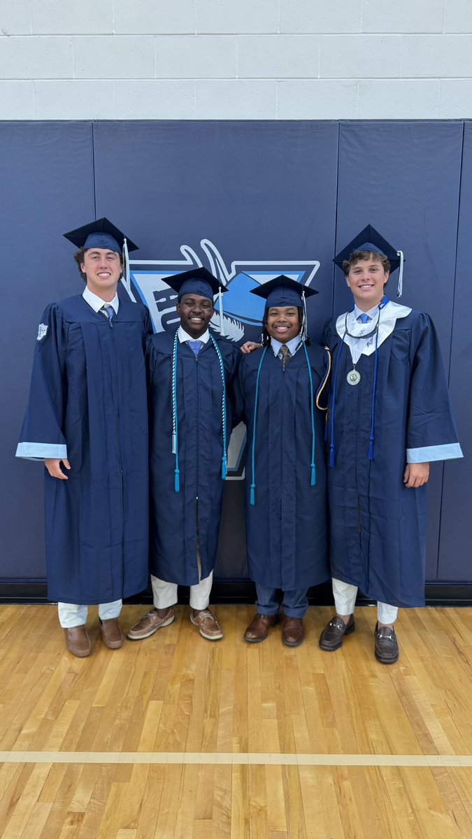 Congrats to our four graduates!
