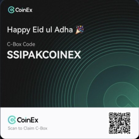 Ssi_pak2006's tweet photo. @CoinexArabic @CoinexArabic 

#EidWithCoinEx
#عيد_كوين_إكس #عيد_الأضحى #CBox https://t.co/sr9NcHcMvV