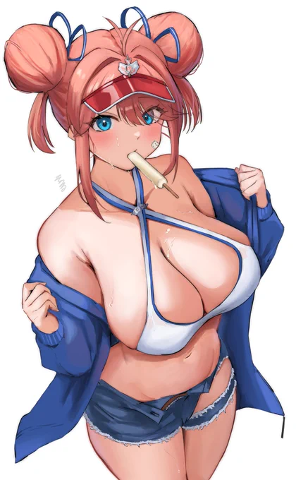 暑い…