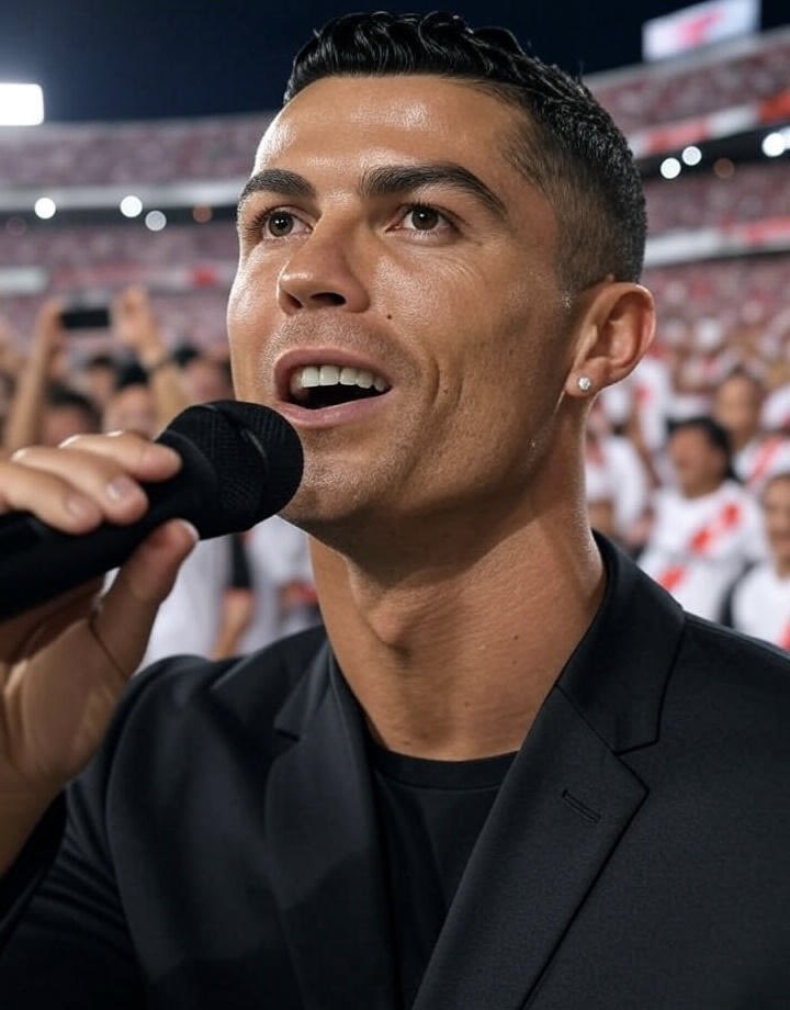 Ya estamos palpitando la presentación ⚪️🔴  #CR7ARiver