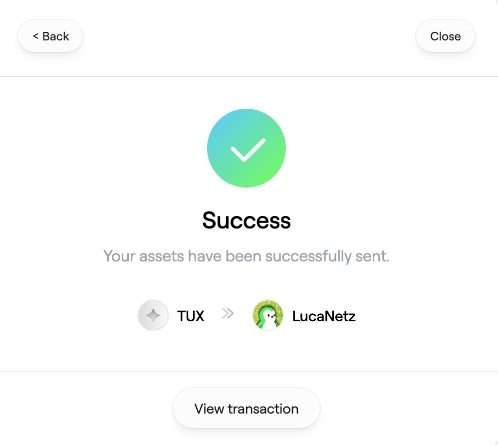 5% Sent to <a href="/LucaNetz/">Luca Netz 🐧✳️</a>. 5% burnt.

Something's brewing👀

abscan.org/tx/0x136e27f8e…