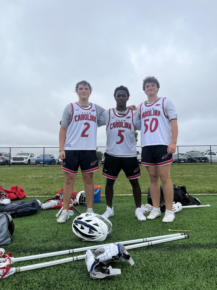 26’s Ryan Walker, Jaxson Smithers, and Grayson Smith playing for Team Carolina 26 Red this weekend in Delaware at Adrenaline’s Platinum Cup.