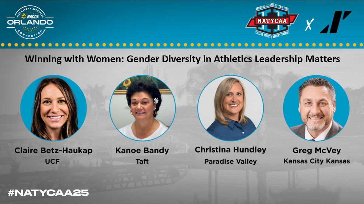 NATYCAA2's tweet image. At 10 am we're talking about gender diversity in athletics! We'll see you at New Orleans/New York!
#NATYCAA25