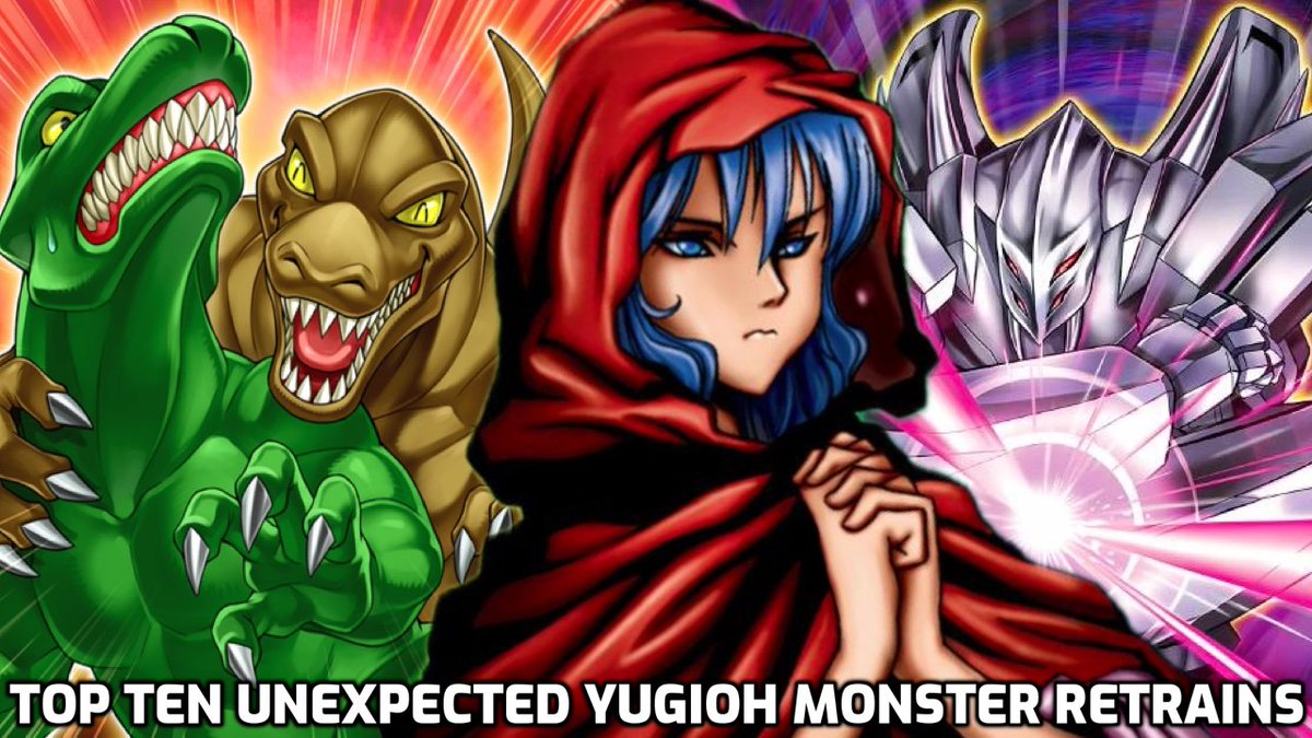 Looking at Yugioh retrains has become a staple topic of the channel, so for this video, Sam and I look retrains that we never could've expected, either because of the monsters chosen, or for the way they were implemented.

Click to watch! ►►► youtu.be/ZjzdO3oUFaY