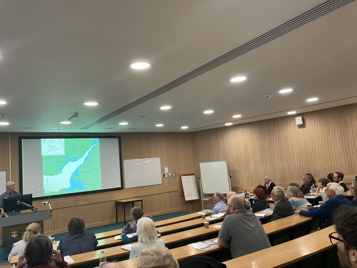 WhatKatieDigs's tweet image. For the penultimate talk at the Europa meeting we have Richard Bunning on trackways and water transport in the Somerset Levels - pondering how humans navigated and understood the very different worlds of marsh land, wetland, high ground and sea @PrehistSociety