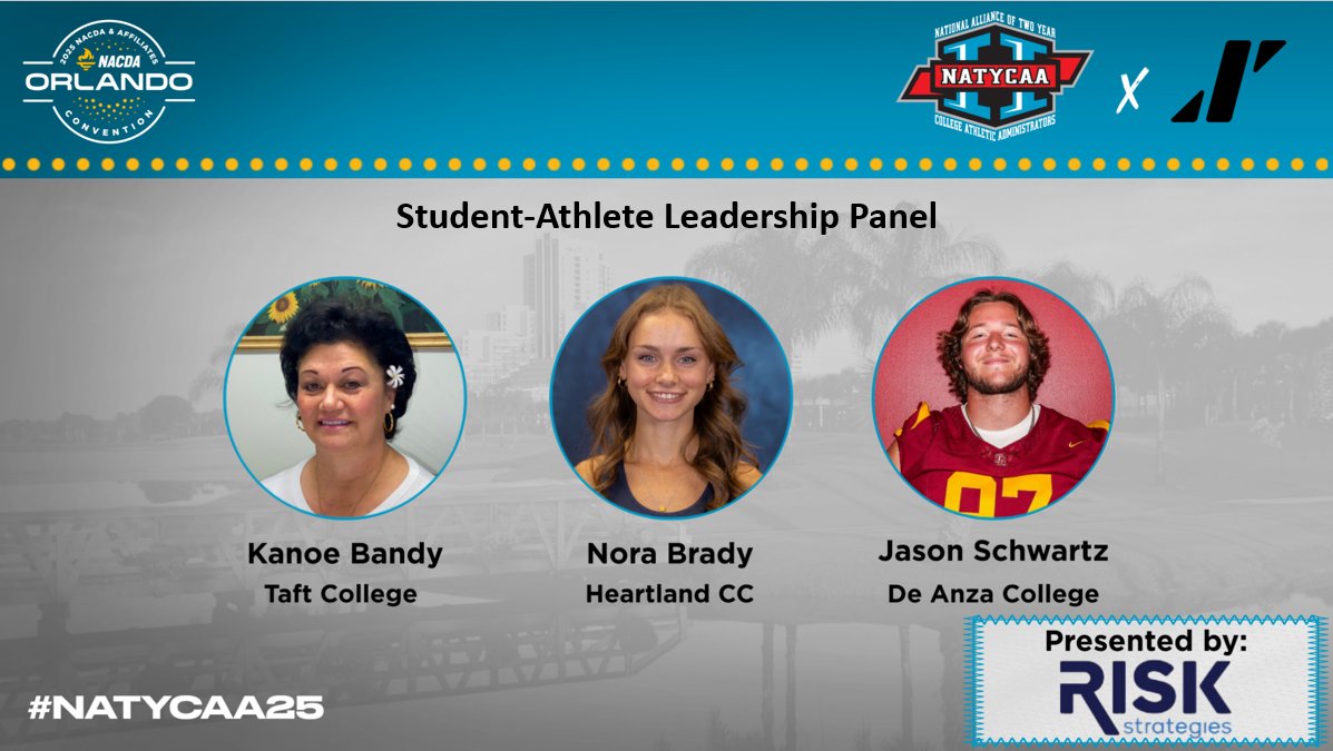 NATYCAA2's tweet image. Our very own Kanoe Bandy will be moderating a panel with our Scholar Athletes of the Year at 1:30 pm. See you there!
#NATYCAA25
