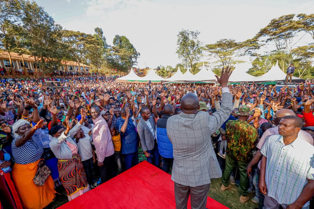 KITWII, KANGUNDO CONSTITUENCY, MACHAKOS COUNTY, KENYA 
SATURDAY, JUNE 7, 2025

Our country will not be built on slogans and empty rhetoric, but on tangible efforts to transform the lives of all Kenyans.

We have this week commenced the National Youth Opportunities Towards