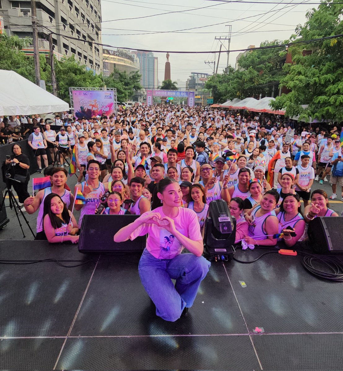 CybeRhians's tweet photo. The cast of #Unconditional โ Rhian & Allen โ proudly support the Quezon City Pride Run! ๐ณ๏ธโ๐โจ
Celebrate love, unity, and equality.
Catch #Unconditional in cinemas this June 25! ๐
#RhianRamos #Pride2025 #UnconditionalTheMovie #LoveKnowsLimit #QCPrideRun https://t.co/U5tgctFwhQ
