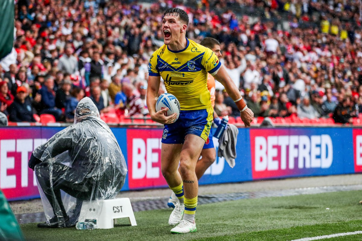 WarringtonRLFC's tweet photo. JT with the opener! https://t.co/O79HSFLXz3