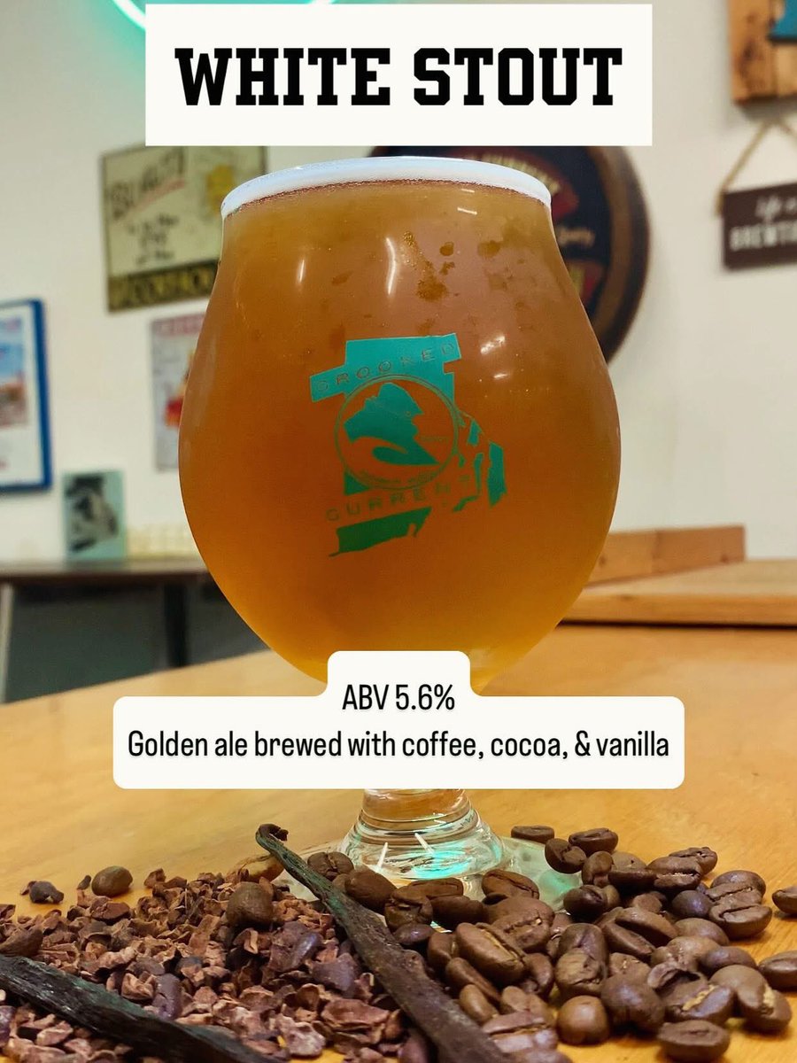 Crooked_Current's tweet photo. Yet another rainy Saturday, but our tap list is a stellar lineup sure to cure the rainy day blues - come visit from 1-6pm and grab a pour to enjoy with your food from D’s Spot… see you soon!! https://t.co/nYh5qdVMqF