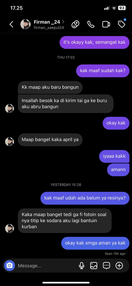 studycrush's tweet photo. i bought some sweatshirts from this guy, thinking he was trustworthy. unfortunately, i was wrong to trust a stranger, and he ended up scamming me. be careful with this person: firman syaepul (085726336887). i hope no one else falls victim to him.. https://t.co/oR5P3FMXUI