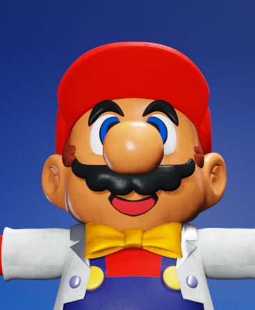 Finally finishing up this guy for something special I'm gonna be doing in a day or 2! (he may or may not be rigged...)
#b3d #SuperMarioWorld #Nintendo